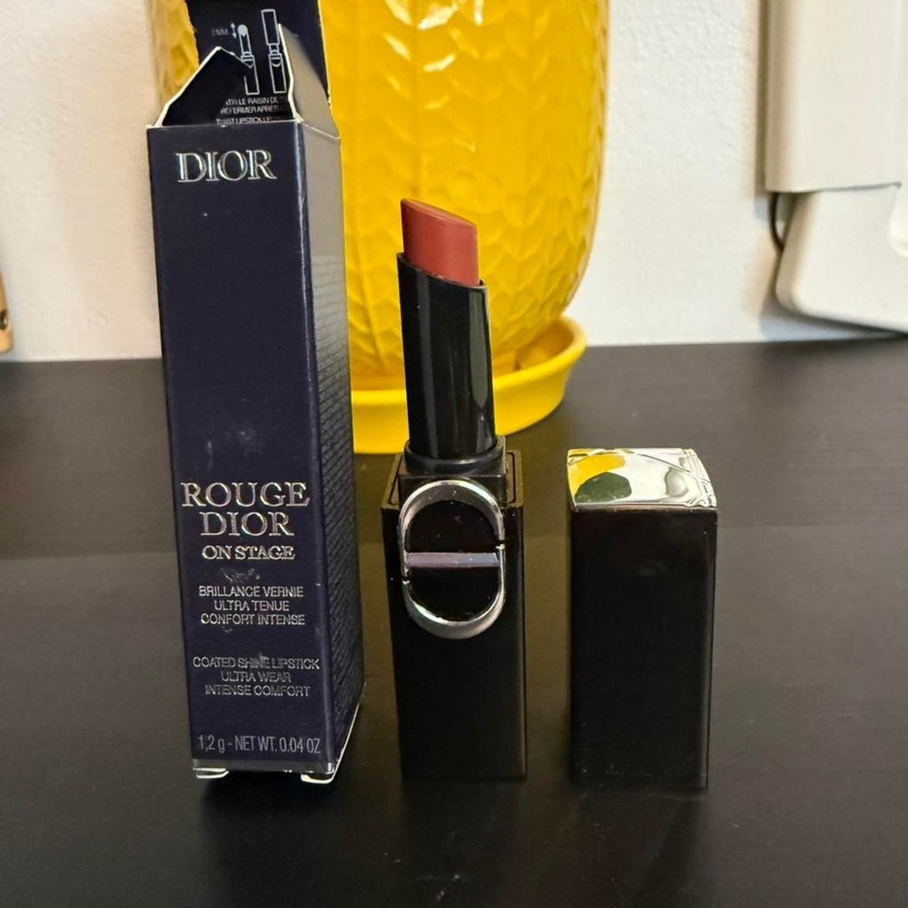 Dior Rouge Dior On Stage lipstick in shade 168 copper attraction shine nib